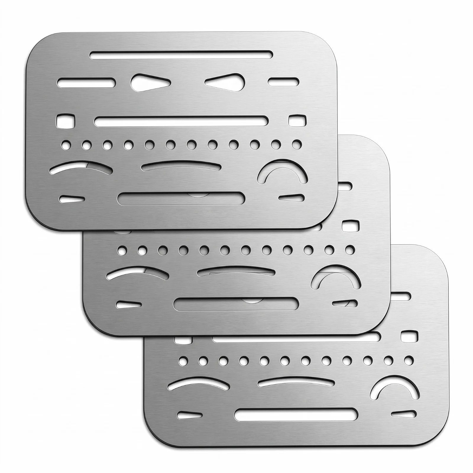 Eraser Shields, 3 pcs, Multicolor