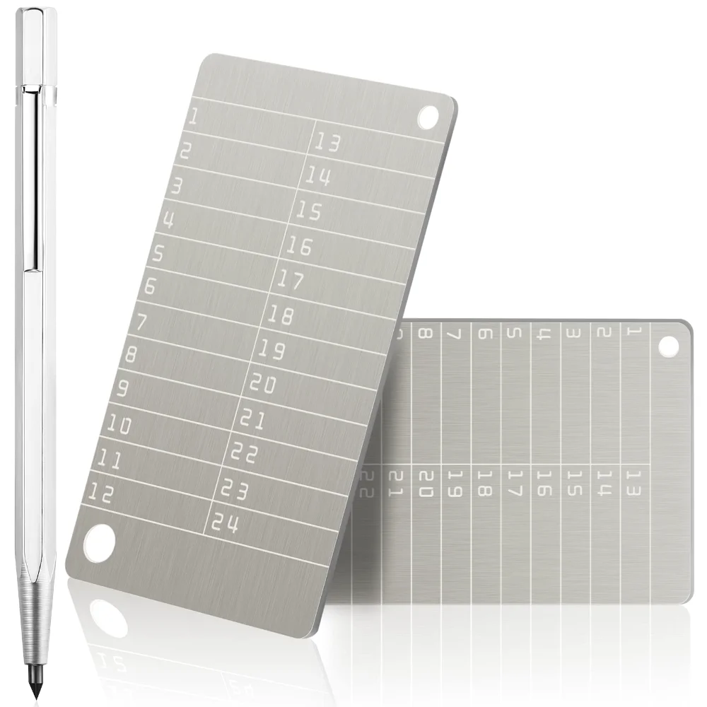 Steel Seed Backup Plates, 2 pcs